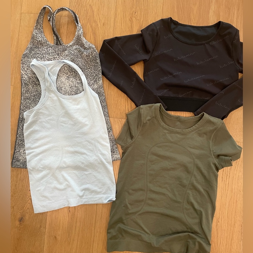 Lululemon tops size 4